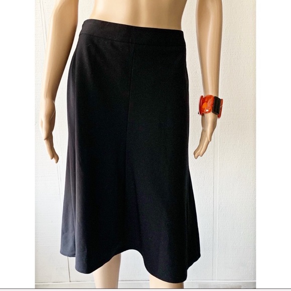 ❤️ Liz Claiborne Black Skirt Size 8 - Picture 3 of 7